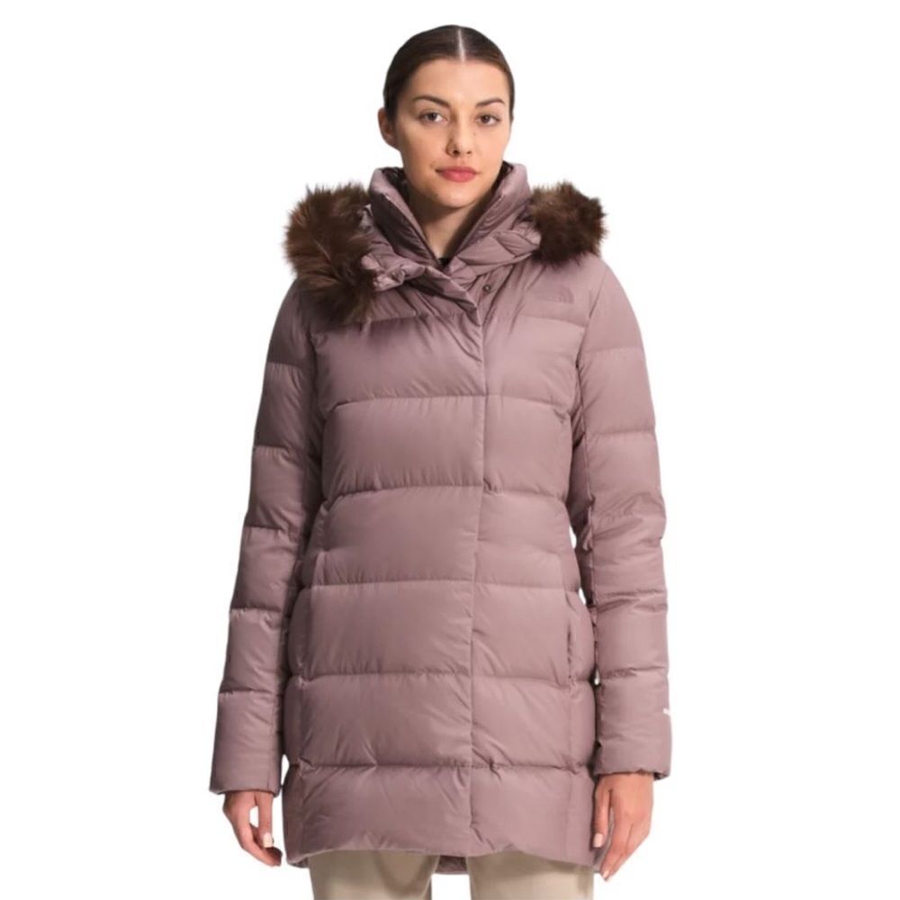 NWT The North Face Dealio Down Parka Mauve Size Small